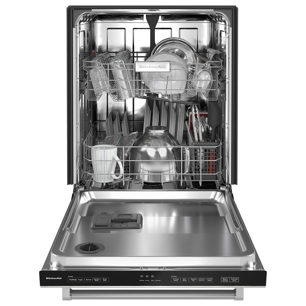 KitchenAid 24″ Fully - Integrated Built - In Dishwasher with 30 Total Wash Jets in PrintShield Stainless Steel - Ezonesglobal - Buy at Wine Coolers Online
