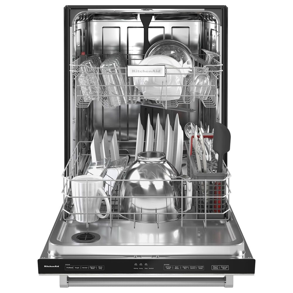 KitchenAid 24″ Fully - Integrated Built - In Dishwasher with 30 Total Wash Jets in PrintShield Stainless Steel - Ezonesglobal - Buy at Wine Coolers Online