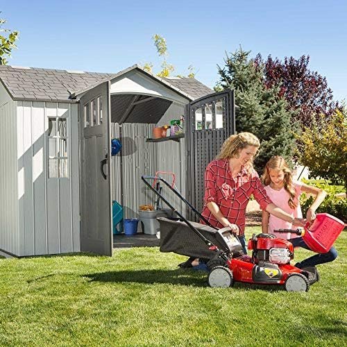 Lifetime 60243 10 x 8 Ft. Outdoor Storage Shed - Ezonesglobal - Buy at Wine Coolers Online
