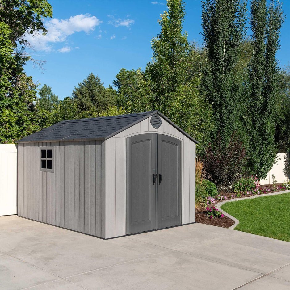 Lifetime 8 Ft. X 12.5 Ft. Outdoor Storage Shed – 60305 - Ezonesglobal - Buy at Wine Coolers Online