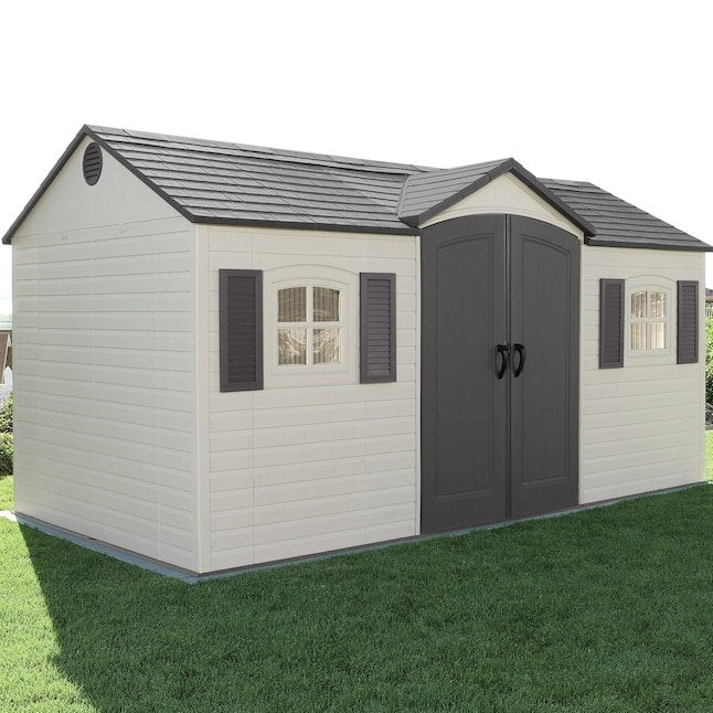 Lifetime Garden Storage Shed 15′ x 8′ - Ezonesglobal - Buy at Wine Coolers Online