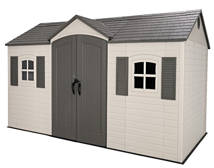 Lifetime Legacy 15×8 Plastic Storage Shed Kit w/ Floor - Ezonesglobal - Buy at Wine Coolers Online