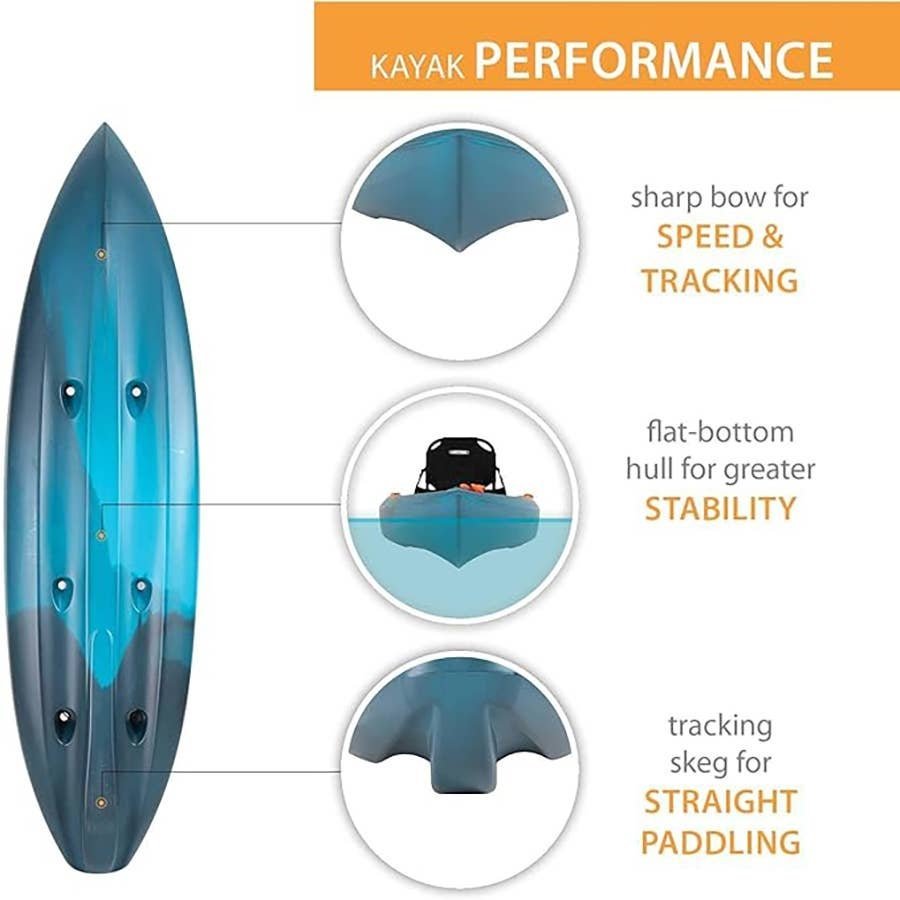 Lifetime Tamarack Pro Sit - On - Top Kayak - Ezonesglobal - Buy at Wine Coolers Online