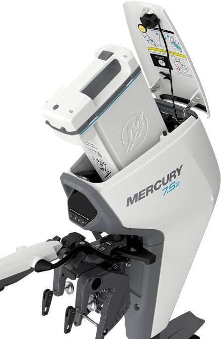 Mercury Avator 7.5E 20″ Shaft Electric Outboard Motor - Ezonesglobal - Buy at Wine Coolers Online