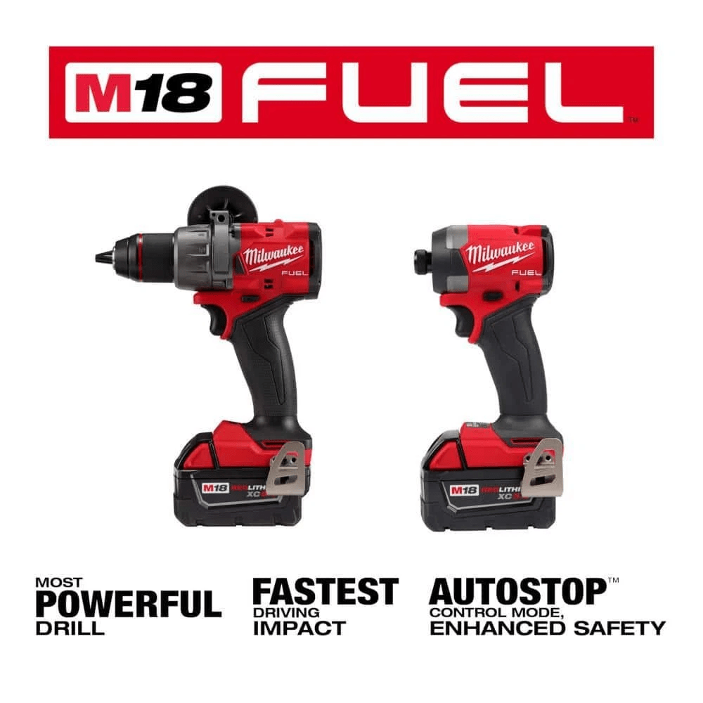 Milwaukee M18 FUEL 18 - V Lithium - Ion Brushless Cordless Hammer Drill and Impact - Ezonesglobal - Buy at Wine Coolers Online