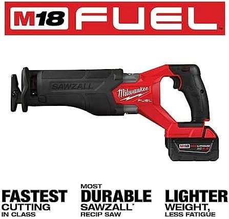 Milwaukee M18 FUEL 18V Lithium - Ion Brushless Cordless Combo Kit with Two 5.0 Ah Batteries, 1 Charger, 2 Tool Bags (7 - Tool) - Ezonesglobal - Buy at Wine Coolers Online