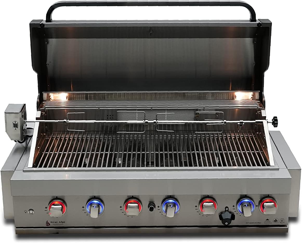 Mont Alpi 805 Built - In Gas Grill - Ezonesglobal - Buy at Wine Coolers Online