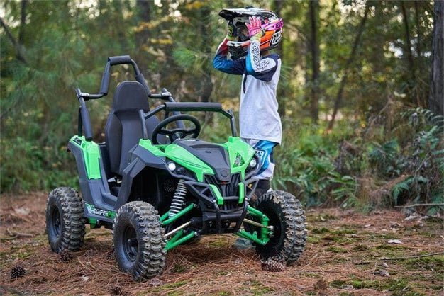 MotoTec Raider Kids UTV 48v 1200w Full Suspension Blue - Ezonesglobal - Buy at Wine Coolers Online