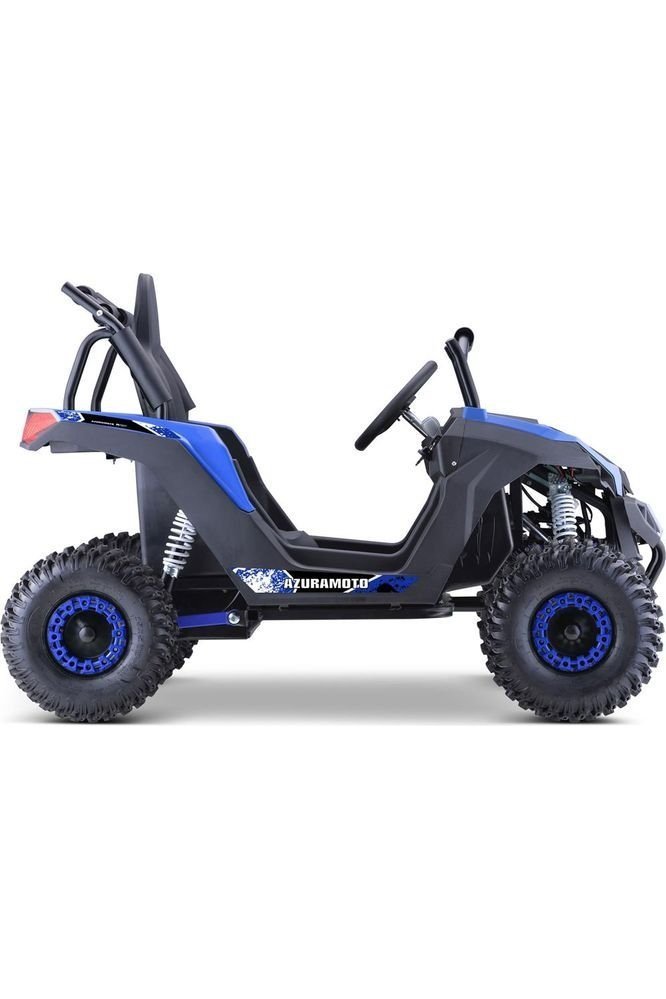 MotoTec Raider Kids UTV 48v 1200w Full Suspension Blue - Ezonesglobal - Buy at Wine Coolers Online