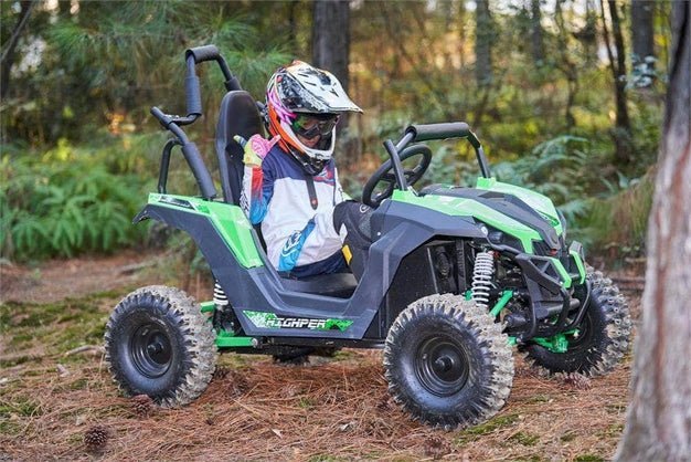 MotoTec Raider Kids UTV 48v 1200w Full Suspension Blue - Ezonesglobal - Buy at Wine Coolers Online