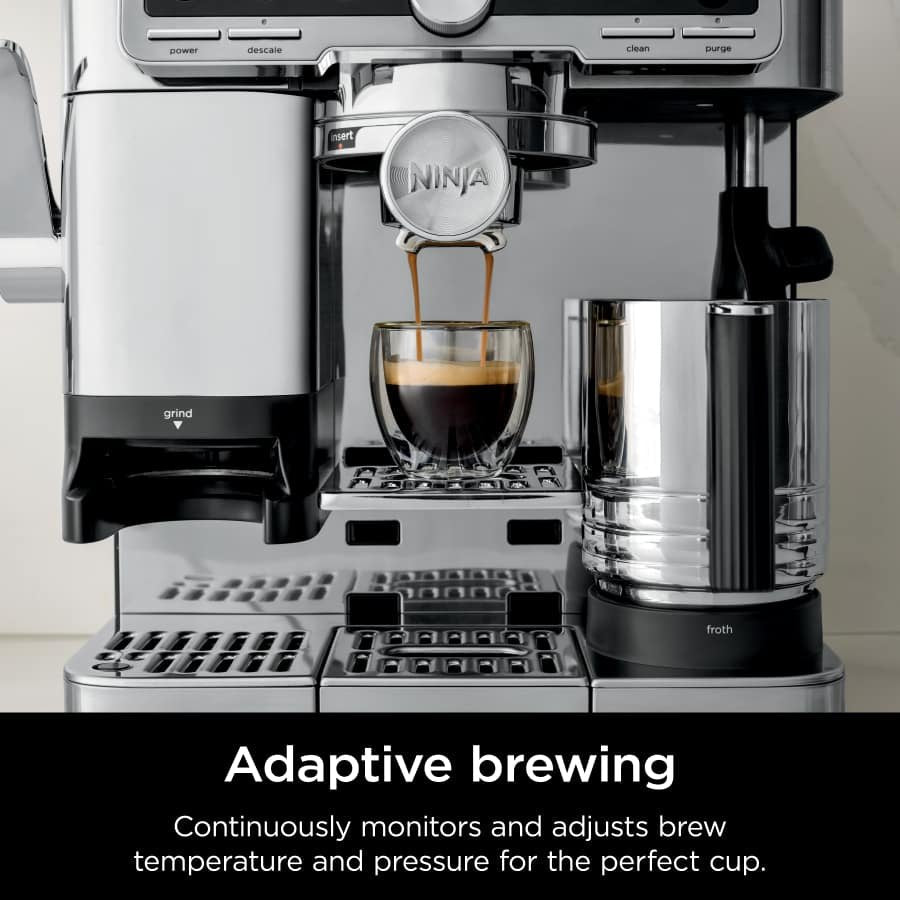 Ninja Luxe™ Café Pro 4 in 1 Espresso Drip Coffee & Cold Brew Maker With Hot Water Dispenser - Ezonesglobal - Buy at Wine Coolers Online