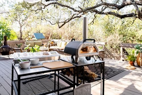 Ooni Karu 16 Multi - Fuel Outdoor Pizza Oven – Wood and Gas Fired Oven – Outdoor Cooking Pizza Oven – Fire and Stonebaked Pizza Oven for Authentic Homemade Pizzas – Dual Fuel Pizza Maker - Ezonesglobal - Buy at Wine Coolers Online