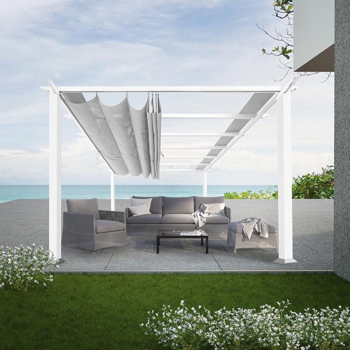 Paragon Outdoor Florence Freestanding Pergola PR100N1 - Ezonesglobal - Buy at Wine Coolers Online