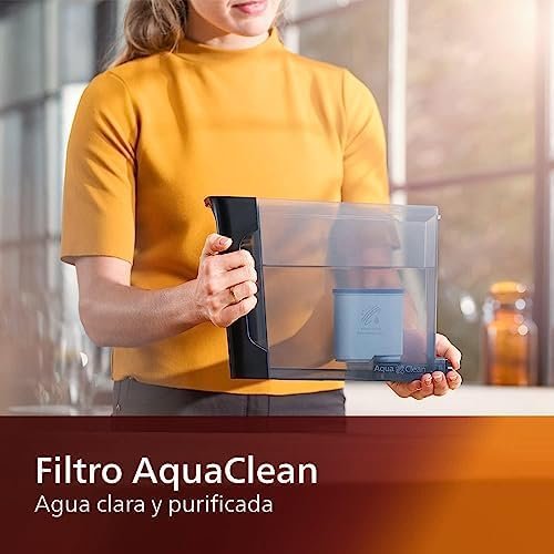 Philips 1200 Series Fully Automatic Espresso Machine, Classic Milk Frother, 2 Coffee Varieties, Intuitive Touch Display, 100% Ceramic Grinder, AquaClean Filter, Aroma Seal, Black (EP1220/04) - Ezonesglobal - Buy at Wine Coolers Online