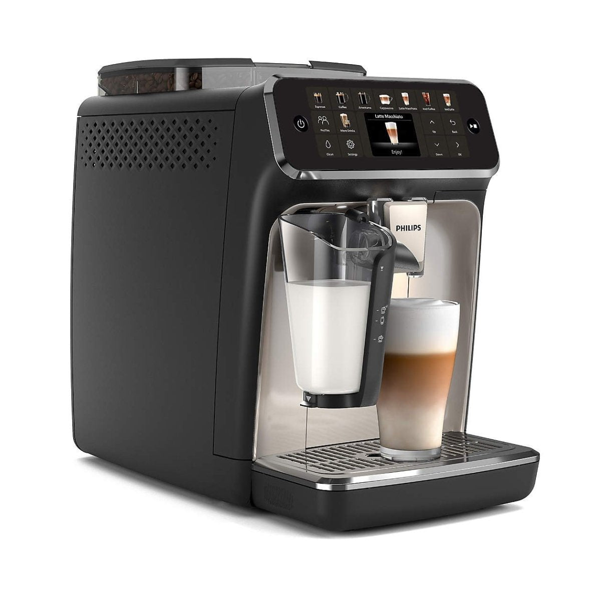Philips 5500 Series Fully - Automatic Espresso Machine with LatteGo & Iced Coffee - Ezonesglobal - Buy at Wine Coolers Online