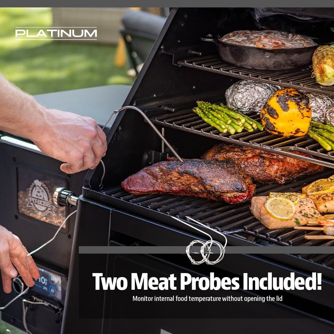 Pit Boss Platinum 1250 Connected Wood Pellet Grill - Ezonesglobal - Buy at Wine Coolers Online