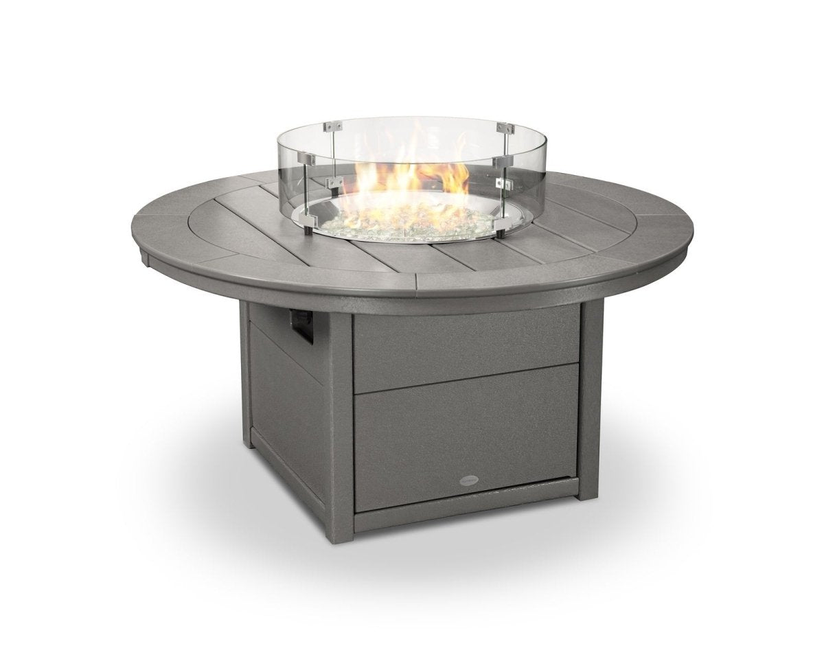 POLYWOOD 48″ Round Fire Pit Table - Ezonesglobal - Buy at Wine Coolers Online