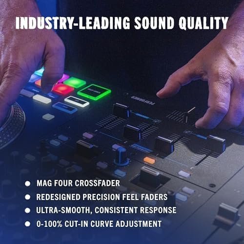 Rane PERFORMER 4 - Channel Motorized DJ Controller, 7″ Platters with Displays, Precision Feel Faders, Stem Split, Advanced FX, Serato DJ Pro Included - Ezonesglobal - Buy at Wine Coolers Online