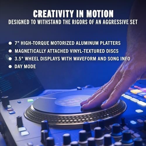 Rane PERFORMER 4 - Channel Motorized DJ Controller, 7″ Platters with Displays, Precision Feel Faders, Stem Split, Advanced FX, Serato DJ Pro Included - Ezonesglobal - Buy at Wine Coolers Online