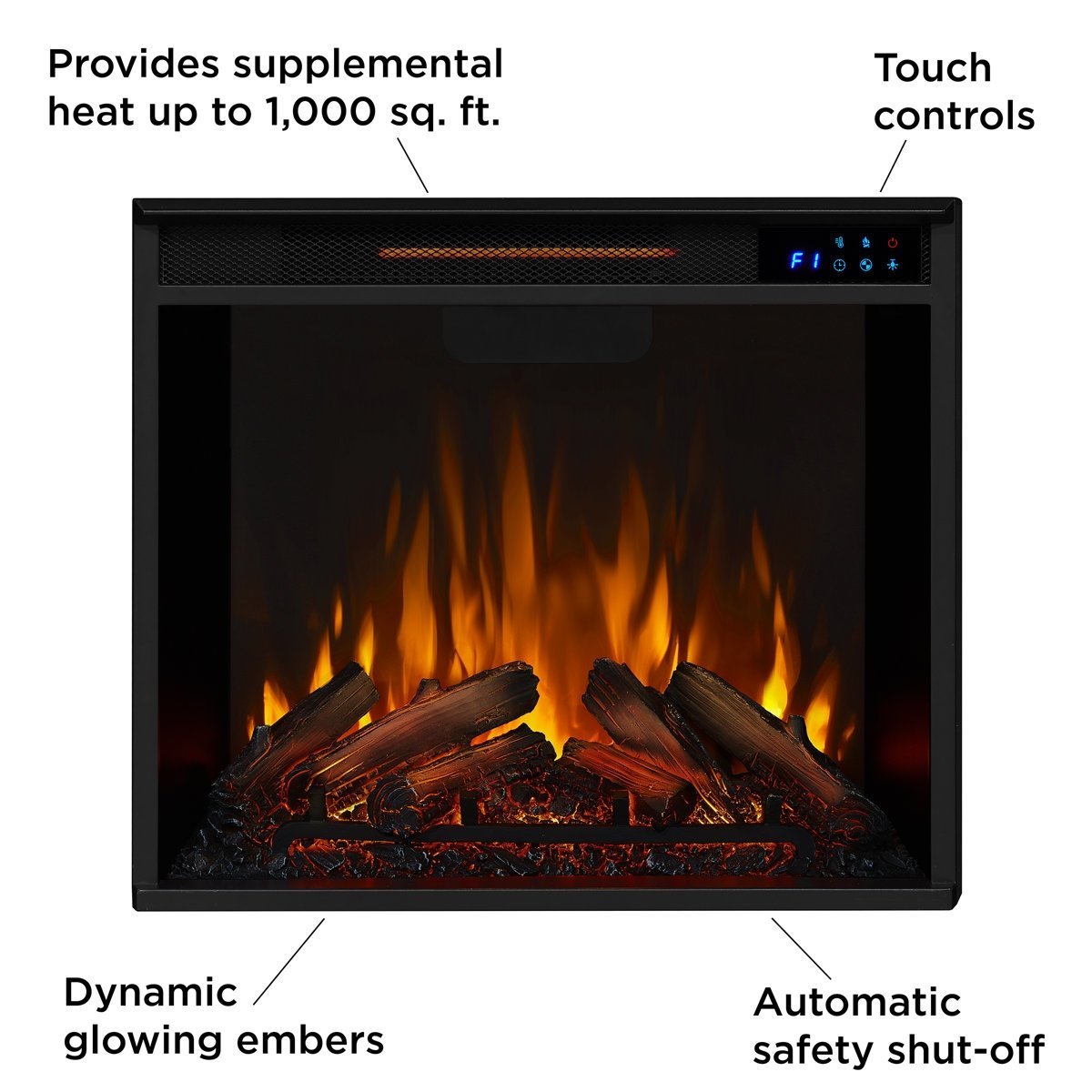 Real Flame 48″ Silverton Electric Fireplace - Ezonesglobal - Buy at Wine Coolers Online