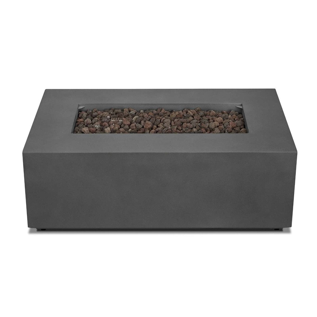 Real Flame Aegean 42″ Rectangle Propane Gas Outdoor Fire Table - Ezonesglobal - Buy at Wine Coolers Online