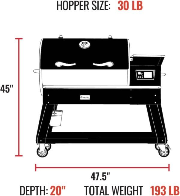 Recteq Backyard Beast Pellet Grill - Ezonesglobal - Buy at Wine Coolers Online