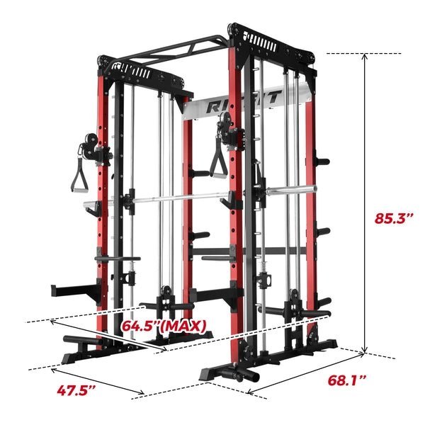 RitFit M1 Pro Smith Machine Home Gym Package - Ezonesglobal - Buy at Wine Coolers Online