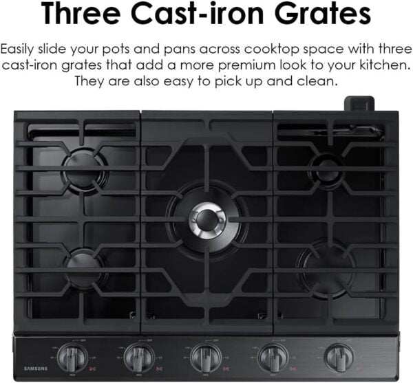 Samsung 36″ Gas Cooktop NA36N6555TS - Ezonesglobal - Buy at Wine Coolers Online