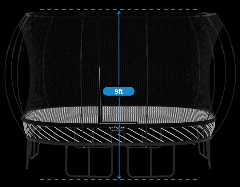 Springfree Large Square Trampoline - Ezonesglobal - Buy at Wine Coolers Online