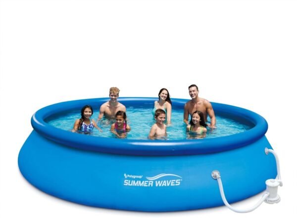 Summer Waves 15ft x 36in Quick Set Inflatable Outdoor Above Ground - Ezonesglobal - Buy at Wine Coolers Online
