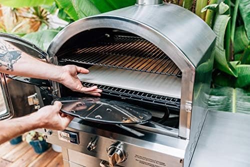 Summerset ‘The Oven’ Outdoor Freestanding Large Capacity Gas Oven with Pizza Stone, Smoker Box and Mobile Cart, 304 Stainless Steel Construction, Natural Gas - Ezonesglobal - Buy at Wine Coolers Online