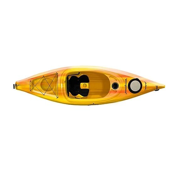 Sun Dolphin Simcoe 10.4, Sit - in Recreational Kayak with Paddle, Tequila Sunrise - Ezonesglobal - Buy at Wine Coolers Online