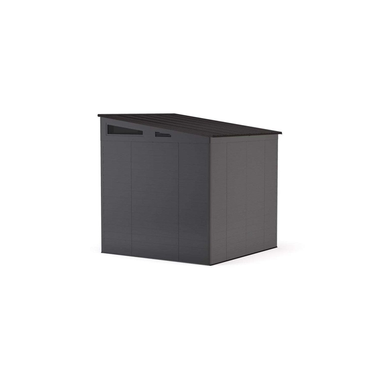 Suncast Modernist 7 ft. x 7 ft. Resin Vertical Pent Storage Shed with Floor Kit - Ezonesglobal - Buy at Wine Coolers Online