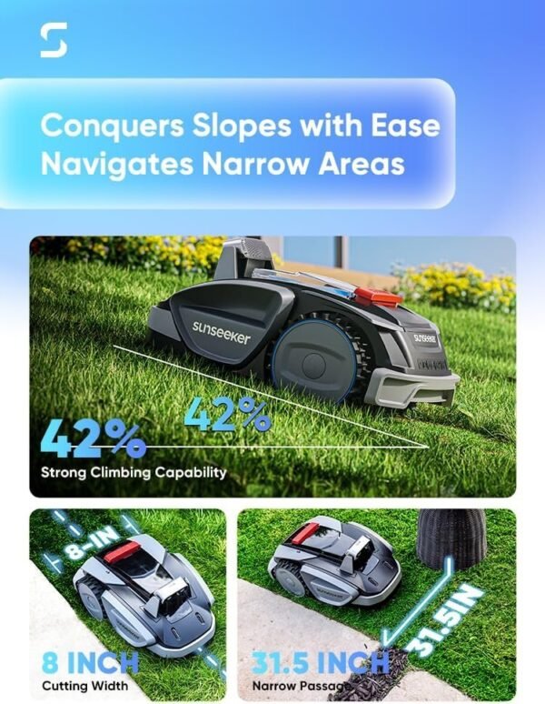 Sunseeker V3 Quiet Lawn Mower - Ezonesglobal - Buy at Wine Coolers Online