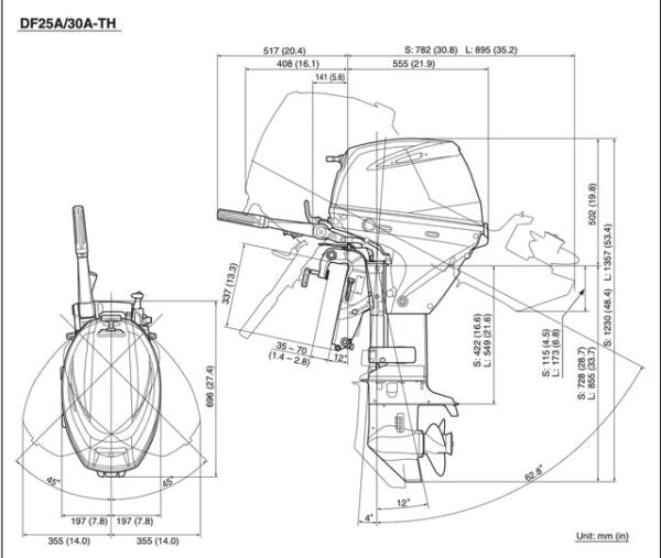 Suzuki DF30ATHL2 30 HP Outboard Motor - Ezonesglobal - Buy at Wine Coolers Online