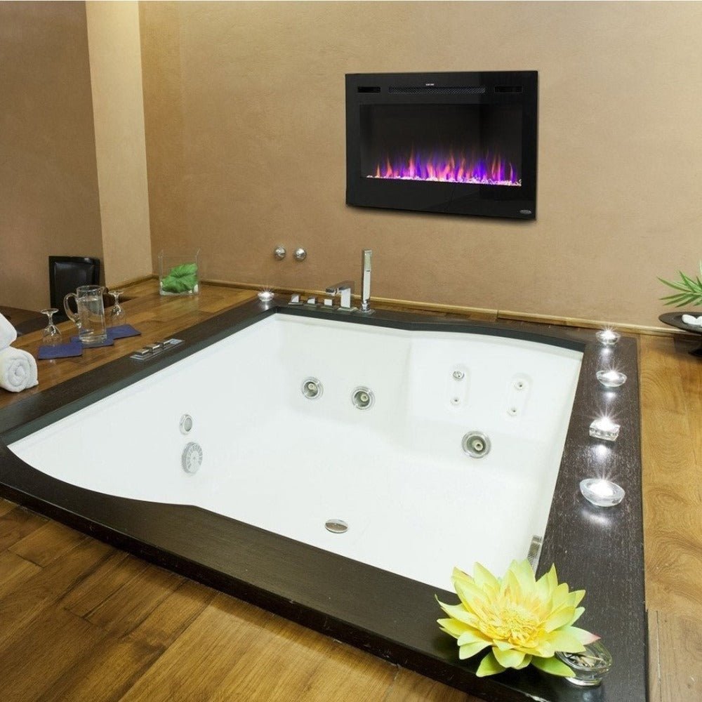 Touchstone Sideline 36 - inch Electric Fireplace - Ezonesglobal - Buy at Wine Coolers Online