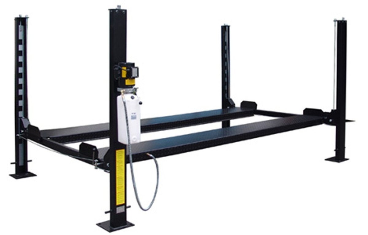 TUXEDO FP8K - B Basic Storage Lift 8,000lb 4 Post Parking Lift - Ezonesglobal - Buy at Wine Coolers Online