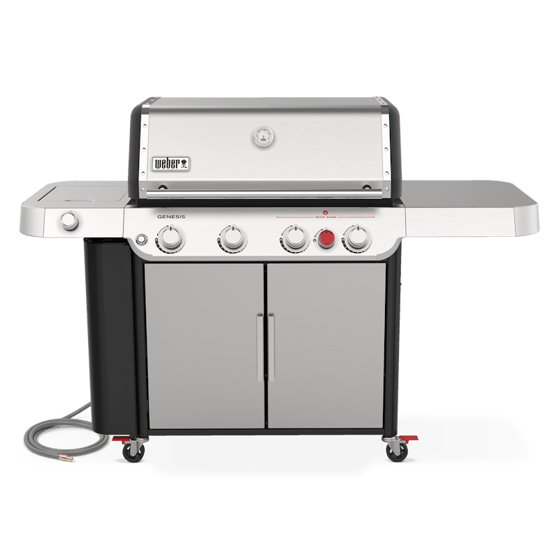 Weber Grills Genesis 4 - Burner Smart Freestanding Natural Gas Grill - Ezonesglobal - Buy at Wine Coolers Online