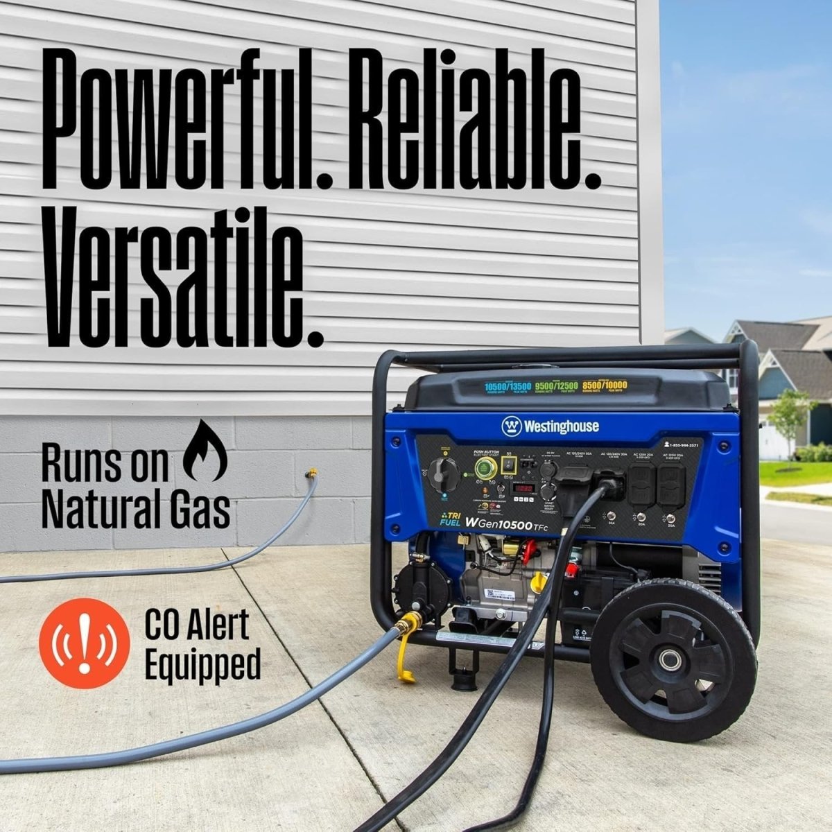Westinghouse 13,500 Peak Watt Dual Fuel Portable Generator - Ezonesglobal - Buy at Wine Coolers Online