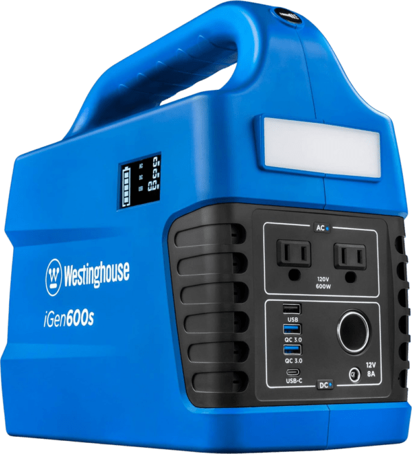 Westinghouse iGen600s Portable Power Station 600W 592Wh New - Ezonesglobal - Buy at Wine Coolers Online