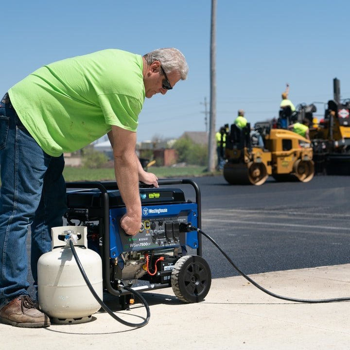 Westinghouse WGen7500DF Dual Fuel Portable Generator - Ezonesglobal - Buy at Wine Coolers Online