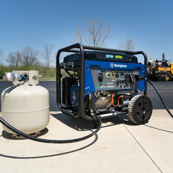 Westinghouse WGen7500DF Dual Fuel Portable Generator - Ezonesglobal - Buy at Wine Coolers Online
