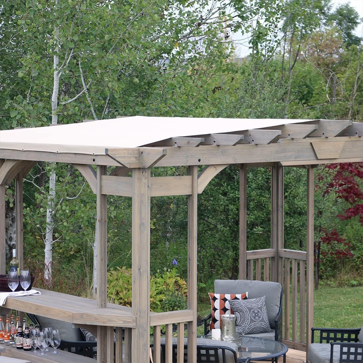 Yardistry Madison Pergola YM11783 - Ezonesglobal - Buy at Wine Coolers Online