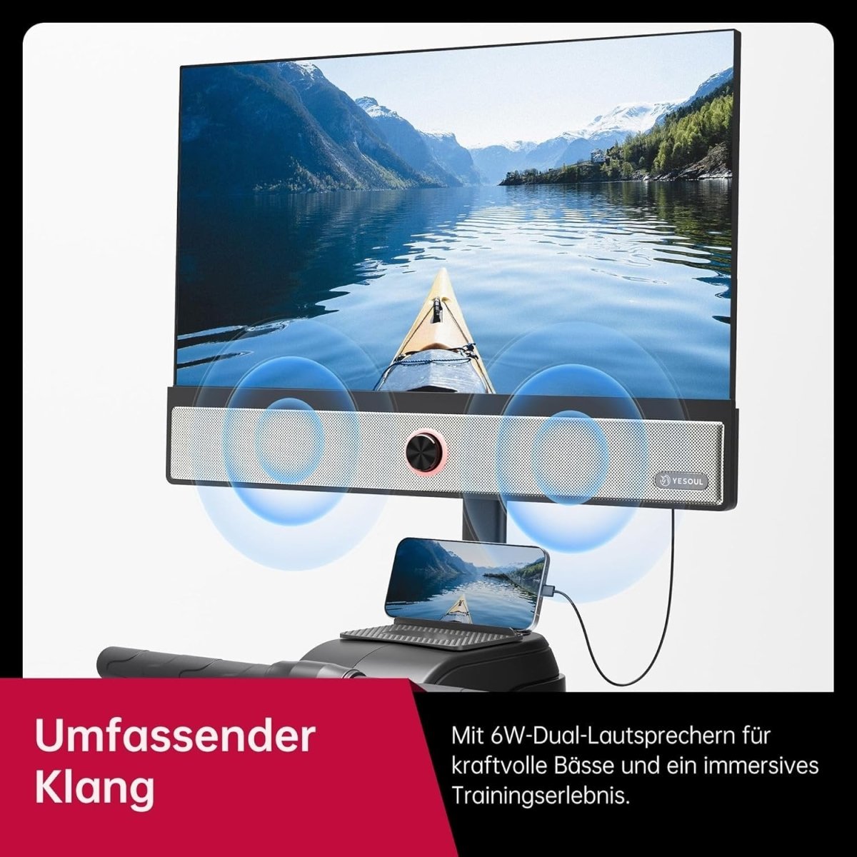 Yesoul Rower R1 Plus 21.5″ HD Screen - Ezonesglobal - Buy at Wine Coolers Online