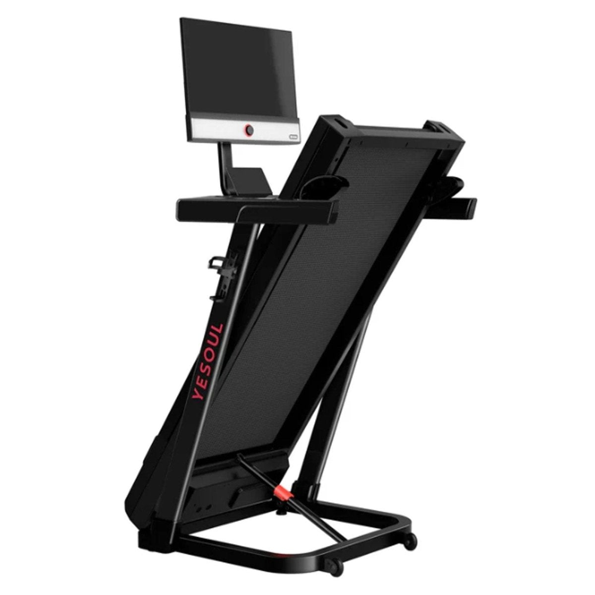 Yesoul T1M Plus Smart Folding Treadmill with 21.5 inch Touchscreen, Brushless Quiet Motor, 3 - Level Incline, 9 Mph, App Sync & Space - Saving Design for - Ezonesglobal - Buy at Wine Coolers Online