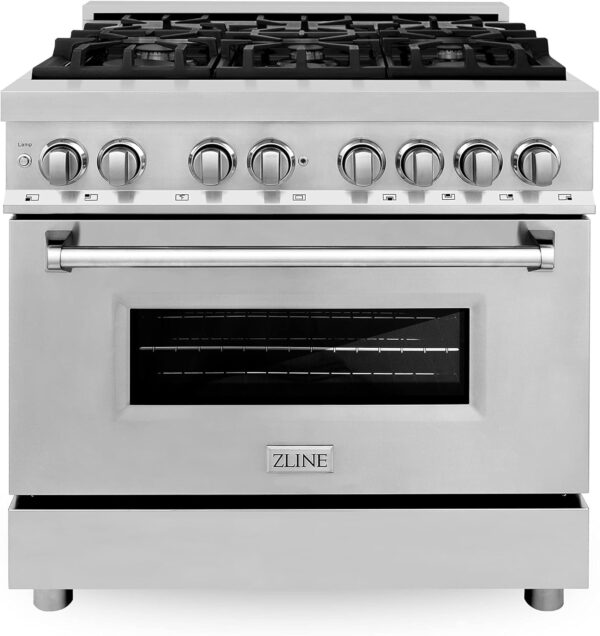 ZLINE 36″ Dual Fuel Range RA36 - Ezonesglobal - Buy at Wine Coolers Online