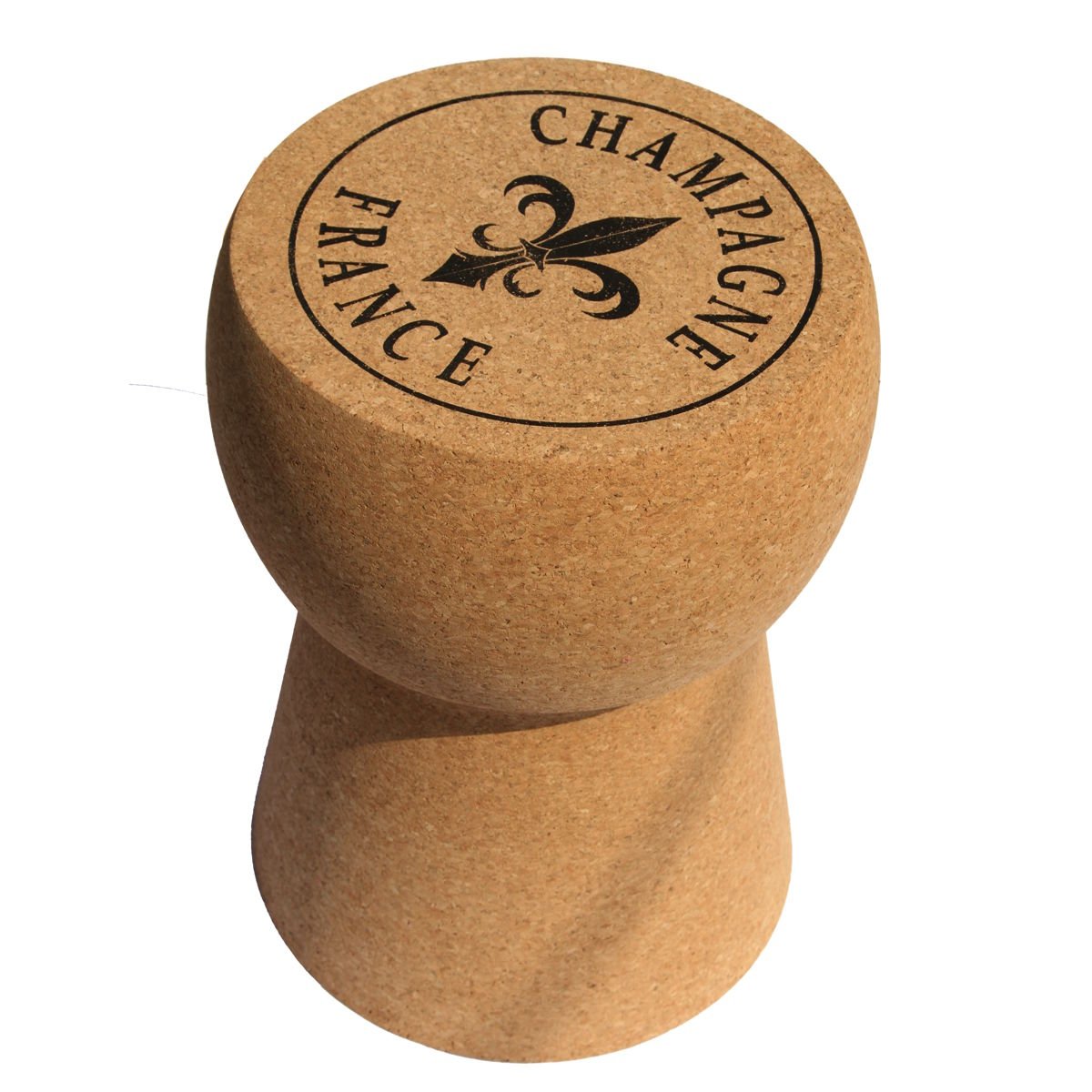 Champagne Cork Stool Cork Table - Kings Bottle - Buy at Wine Coolers Online