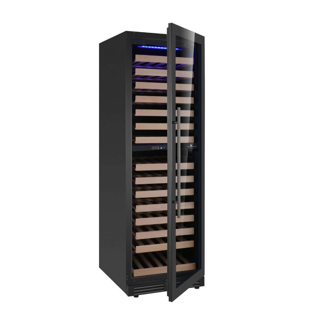 Kings Bottle Dual Zone Upright Low - E Glass Door Large Wine Cooler KBU425DX - Kings Bottle - Buy at Wine Coolers Online