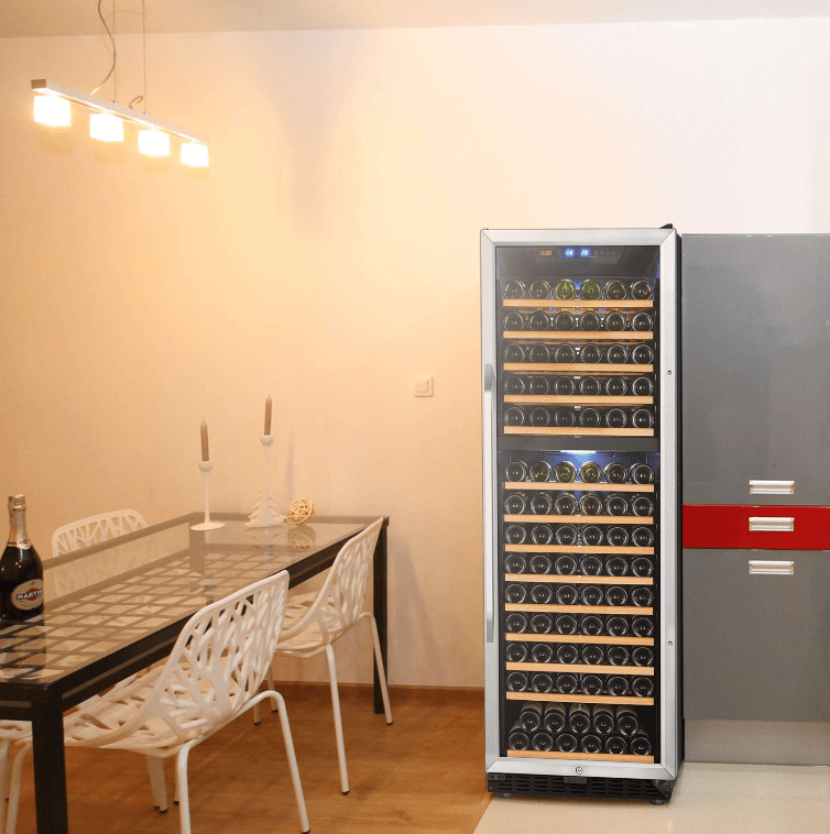 Lanbo 154 Bottle Dual Zone Wine Cooler LW165D - Lanbo - Buy at Wine Coolers Online