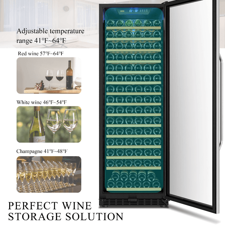 Lanbo 165 Bottle Single Zone Wine Cooler LW177S - Lanbo - Buy at Wine Coolers Online